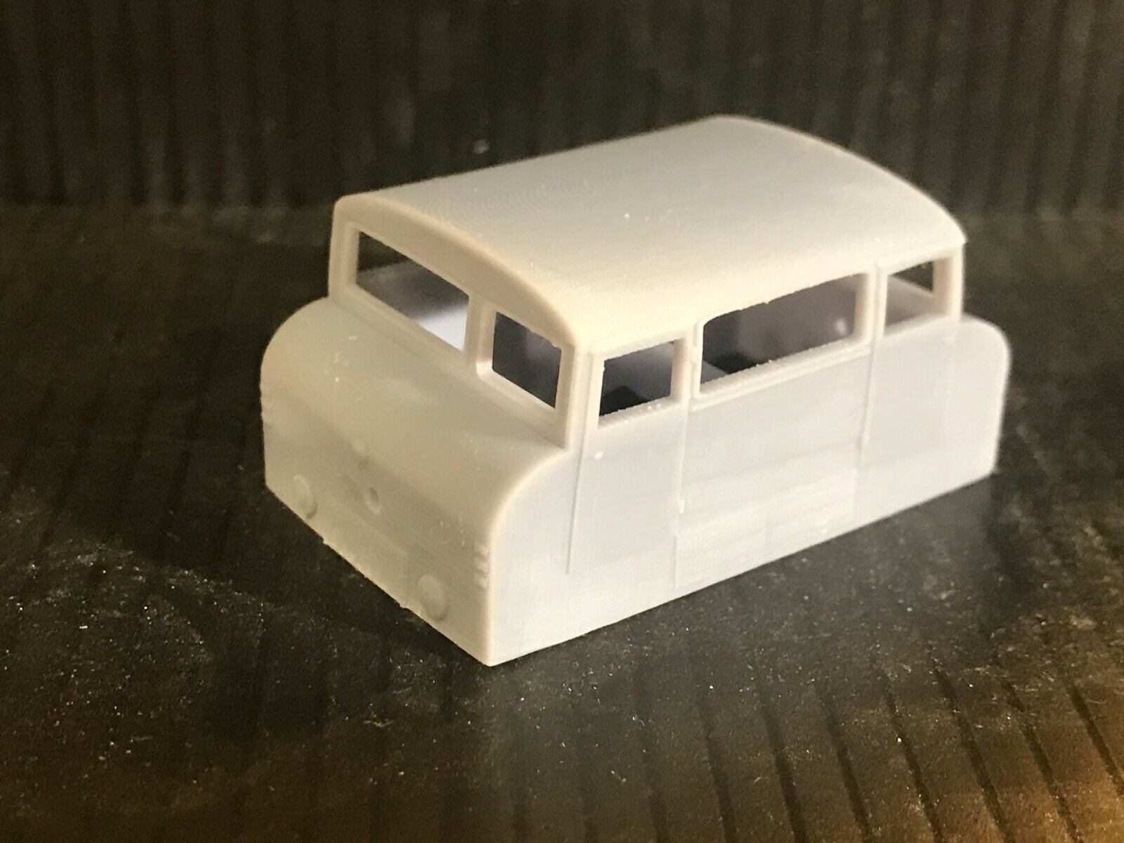 OO gauge Wickham Type 42 inspection car resin kit with option for Tenshodo Spud motor bogie or static dummy chassis