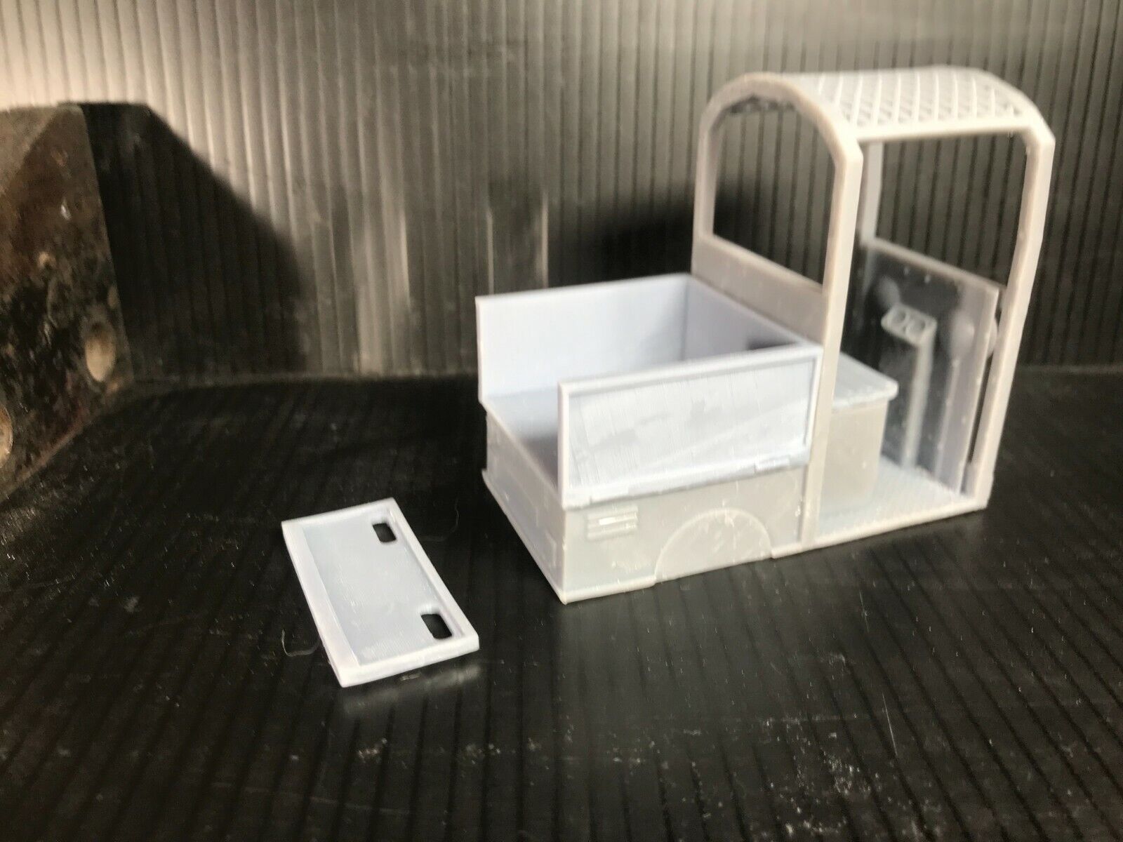 GN15 narrow gauge Solva diesel inspection and maintenance loco kit using a Tenshodo spud motor bogie chassis