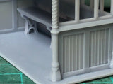 O Gauge (1/43) O16.5 / 7mm Edwardian Seaside or Park Shelter based on Ramsgate