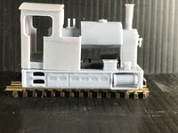 OO9/009 Saddle Tank Steam Narrow Gauge Locomotive to fit Kato chassis 11-109