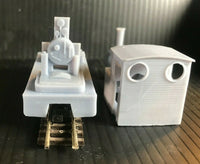 OO9/009 Saddle Tank Steam Narrow Gauge Locomotive to fit Kato chassis 11-109
