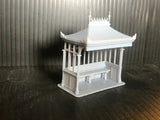 OO Gauge (OO9) Edwardian Seaside/Park Shelter and Mine and telescopes - Ramsgate