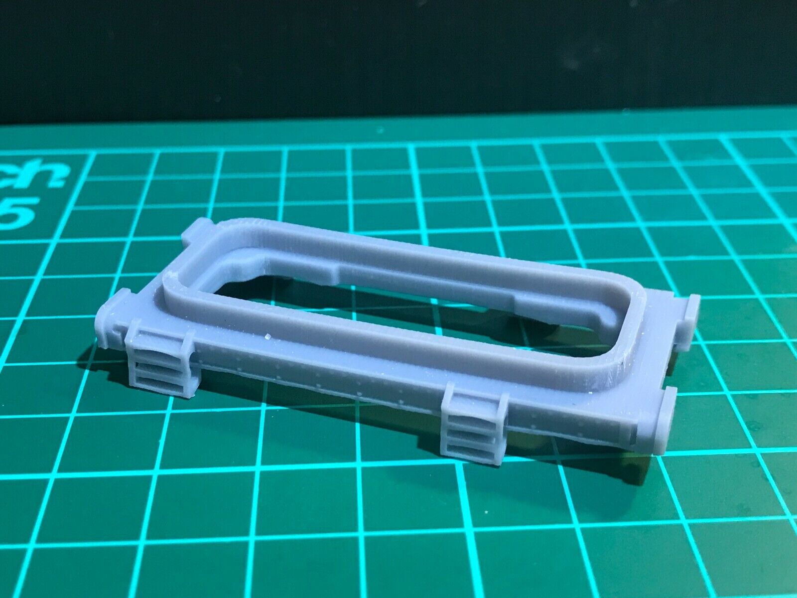 OO9 narrow gauge steam tram railmotor body kit shown fitted to a Kato 11-105 double bogie chassis for model railway layouts