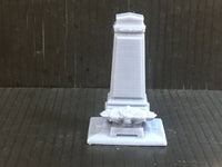 00 H0 gauge great war memorial for model railway scenery - also OO9
