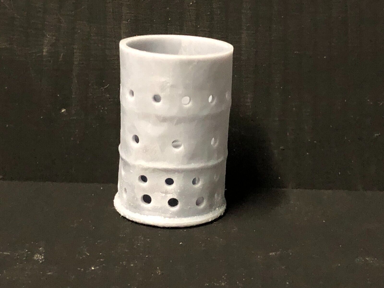 G-scale model railway scenery kit featuring a resin brazier with flickering LEDs and chair, suitable for G and GN15 layouts