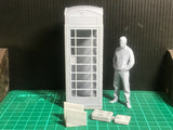 G-scale model scenery - BT Phonebox K6 version - very suitable for GN15