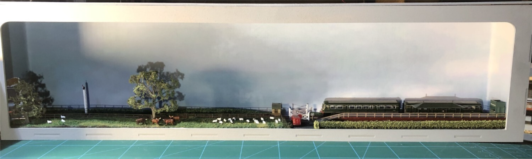 75cm Model Railway Shelf Diorama kit with Fiddle Stick