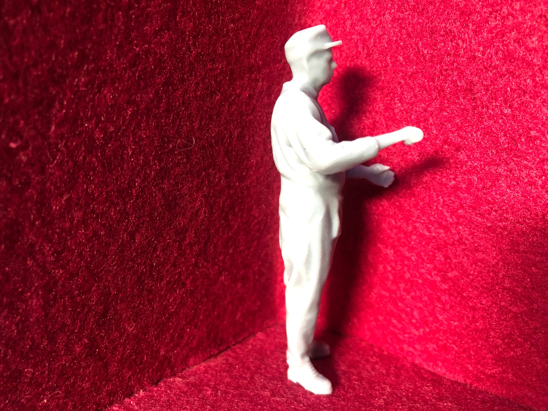 G-Scale driver figure - 3D scan of a real person - D039 (also GN15)