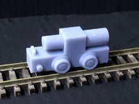 OO9 Scale Resin Kit – Baguley Baguley McEwan Pratt 10HP WW1 Petrol Locomotive