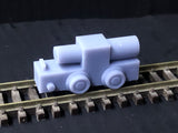 OO9 Scale Resin Kit – Baguley Baguley McEwan Pratt 10HP WW1 Petrol Locomotive