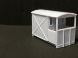 OO9 Narrow Gauge Guards Van Kit for Peco NR-121D 10ft WB Chassis Resin Body