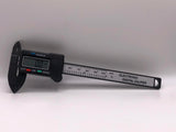100mm Digital Caliper – Carbon Fibre Composite Vernier Micrometer Measuring Tool