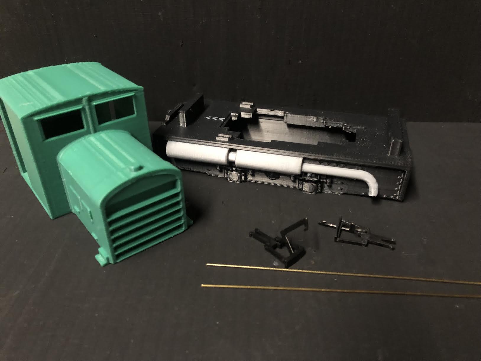 O-16.5 / NG7 Billard T75d Shunter Body – Fits Smokey Joe Chassis