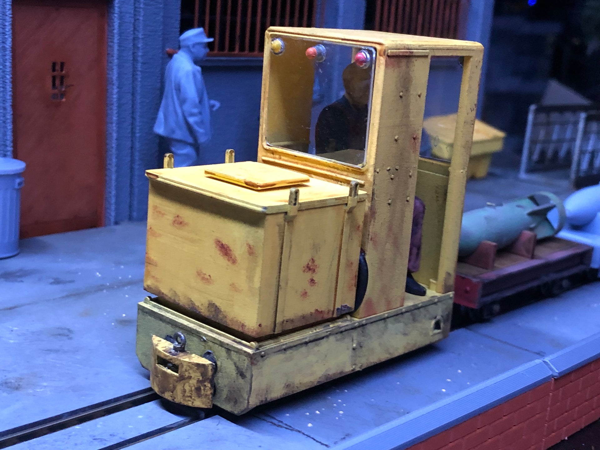 GN15 Brook Victor Battery Electric Industrial Loco – Unique Narrow Gauge Shunter