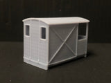 OO9 Narrow Gauge Guards Van Kit for Peco NR-121D 10ft WB Chassis Resin Body
