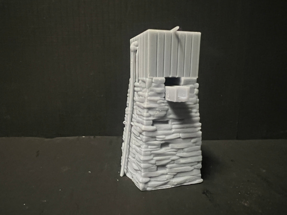 OO Gauge (OO9) Dolgoch style water tower slate tower