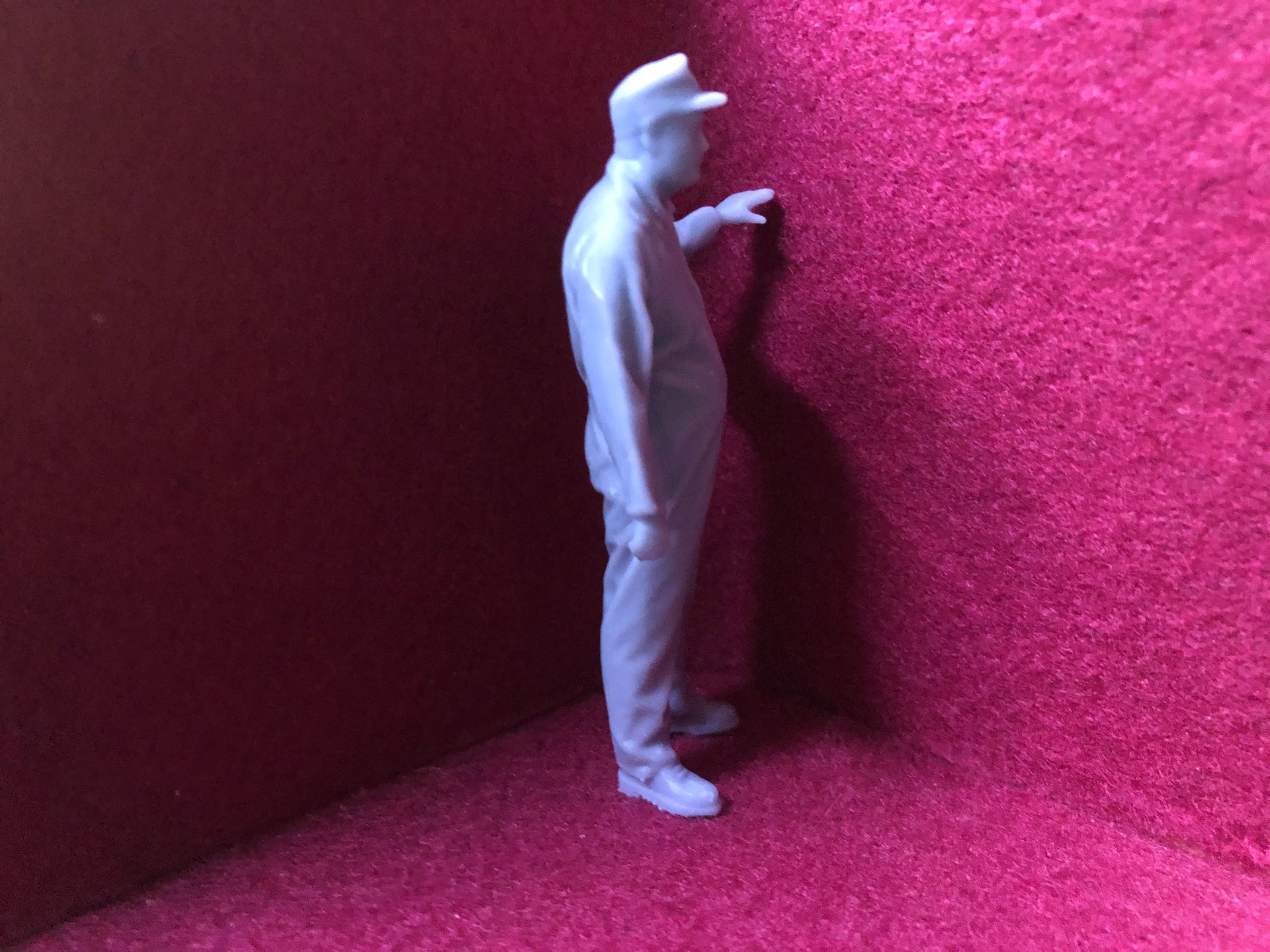 G-Scale driver figure - 3D scan of a real person - D034 (also GN15)