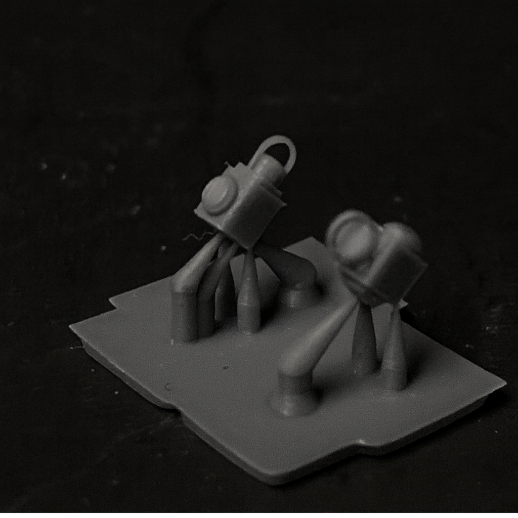 OO9 100 HP Sentinel Fry steam locomotive body kit, narrow gauge model designed to fit a Kato 11-109 chassis