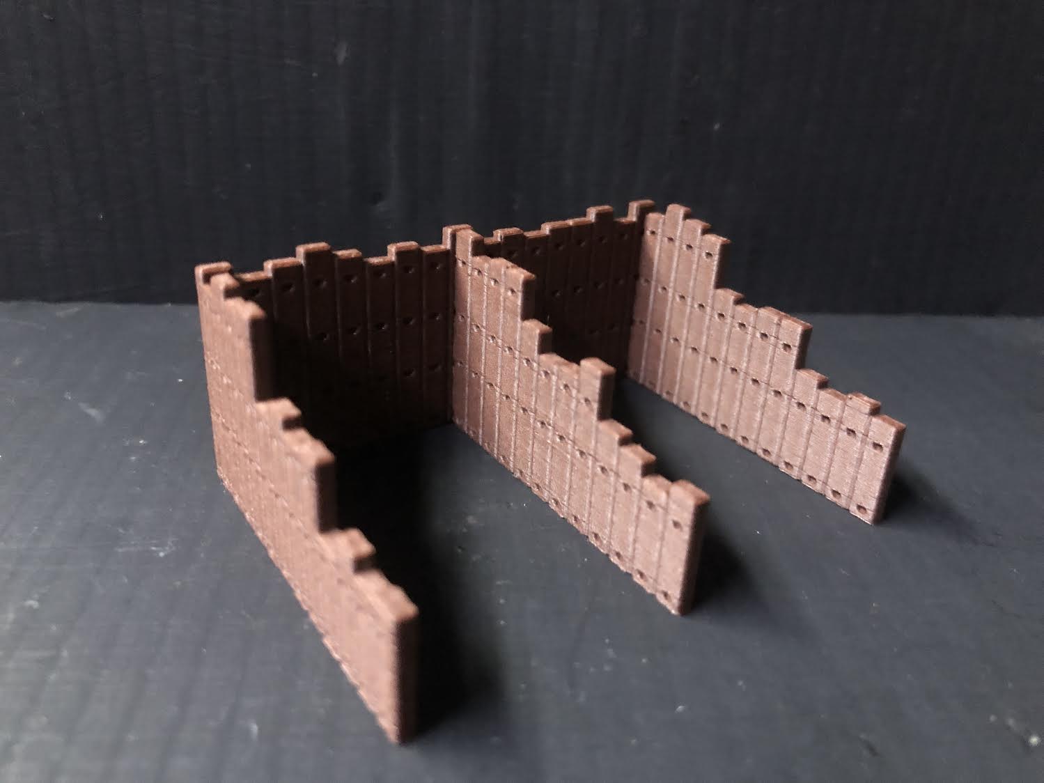 OO9/OO/HO scale coal merchant office and staithes model railway kit based on Tettington station building