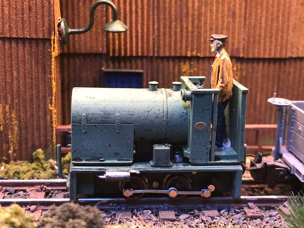 OO9 Scale Resin Kit – Baguley Baguley McEwan Pratt 10HP WW1 Petrol Locomotive