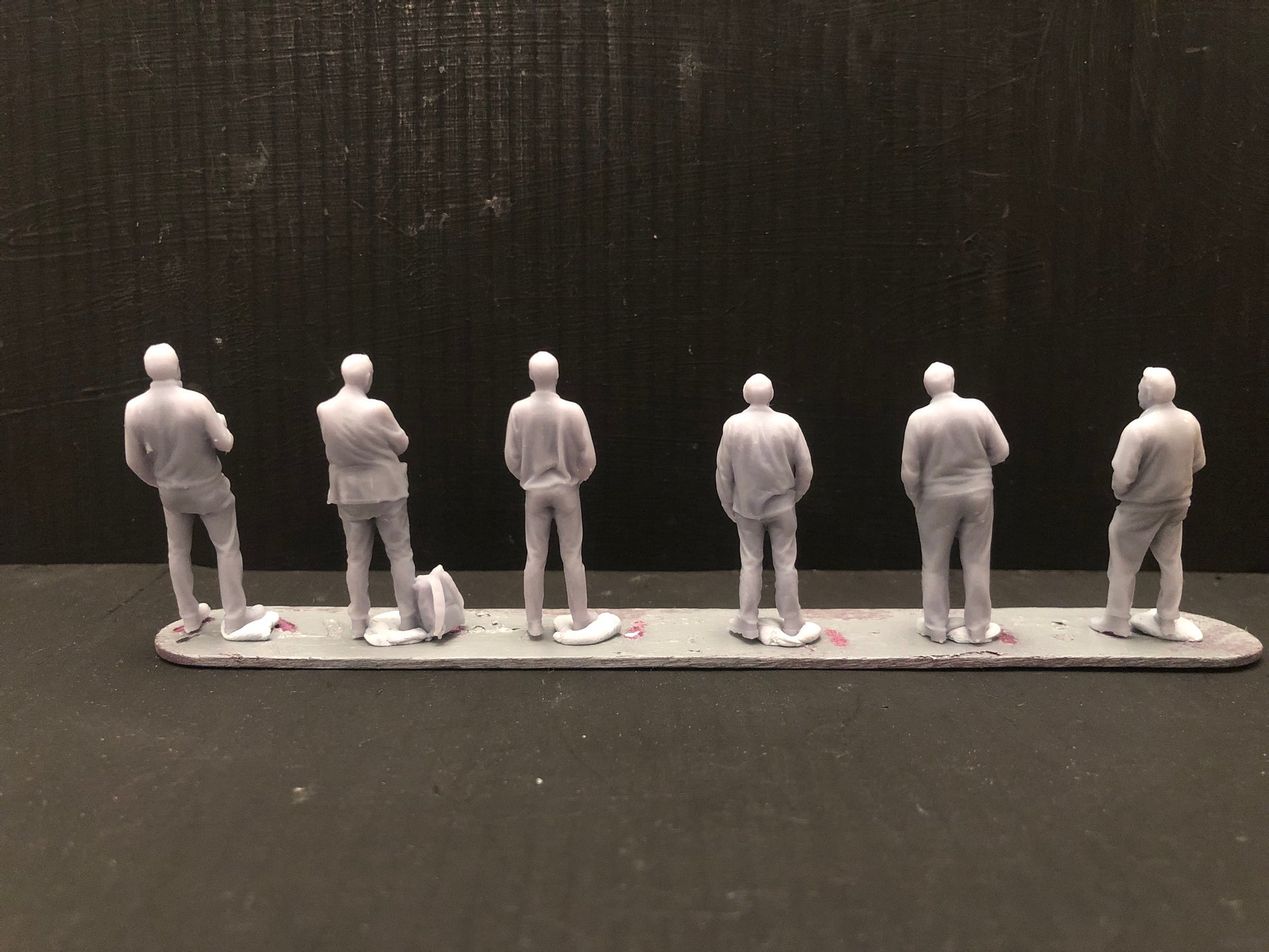 Loco crew Multi-Pack (Version 6) - 6 figures in assorted poses -3D scans  - NG7 / O Gauge