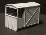 OO9 Narrow Gauge Guards Van Kit for Peco NR-121D 10ft WB Chassis Resin Body