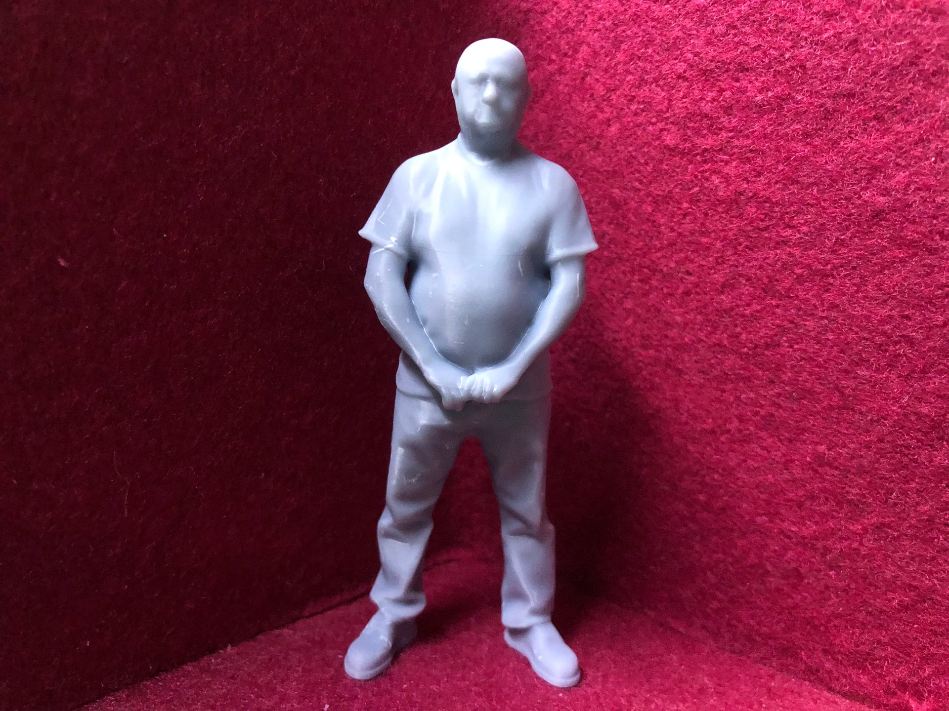 16mm driver figure - 3D scan of a real person - M142 1:19 scale SM32
