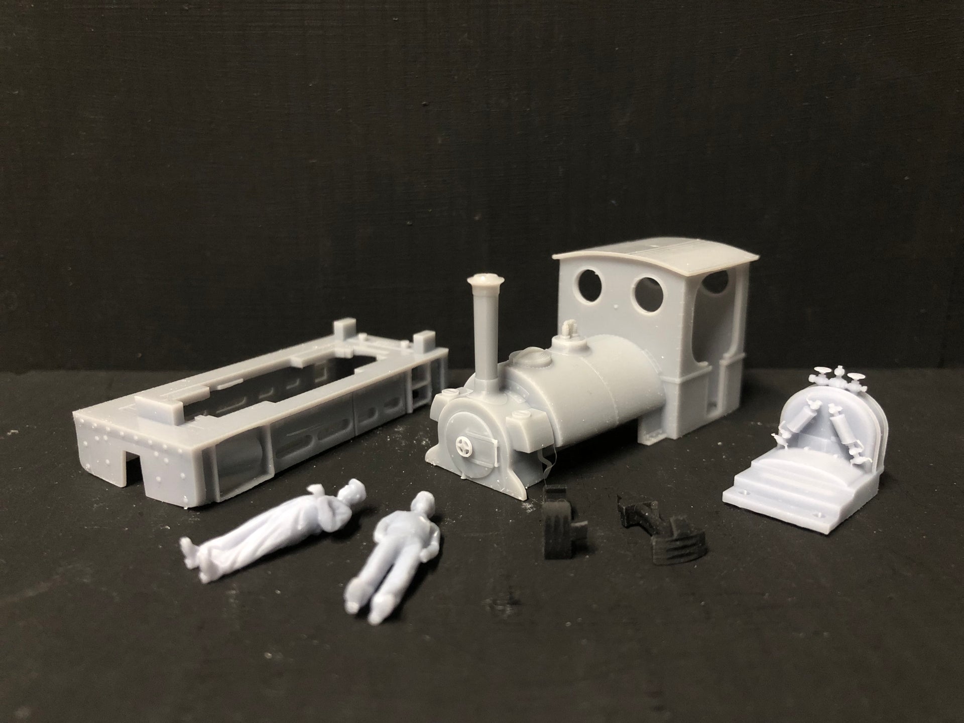 OO9 009 Peckett & Sons Narrow Gauge kit to fit onto the KATO 11-109 chassis