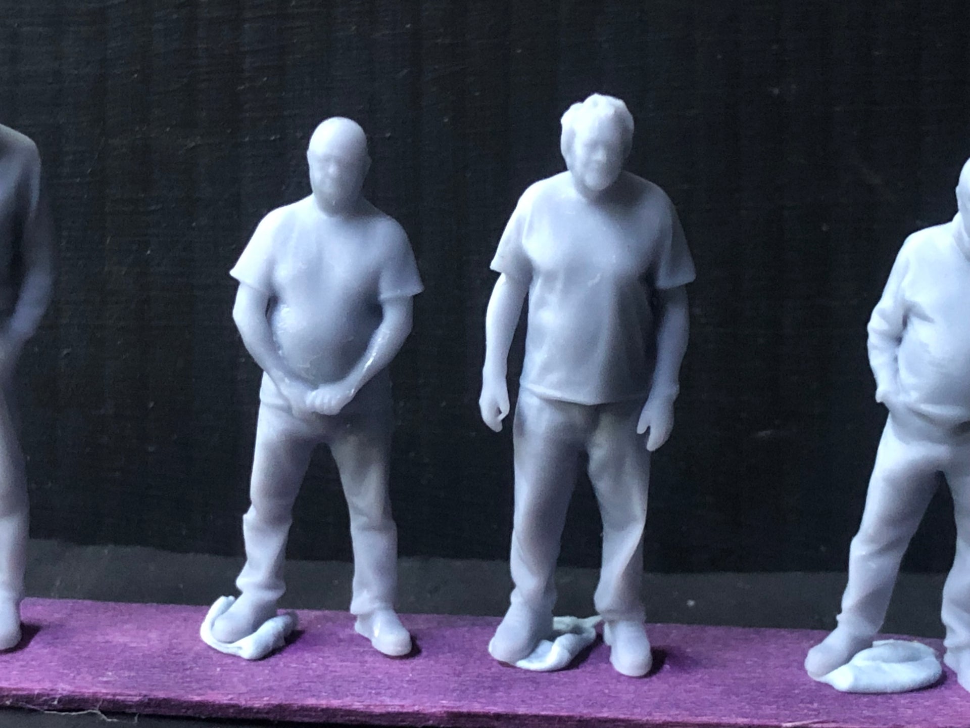 Loco crew Multi-Pack (Version 7) - 6 figures in assorted poses -3D scans  - NG7 / O Gauge