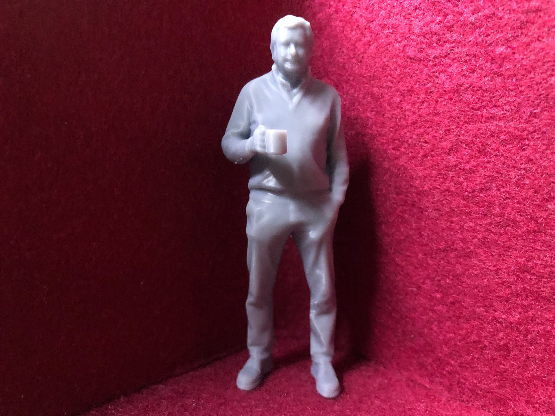 G-Scale driver figure - 3D scan of a real person - D150 (also GN15)