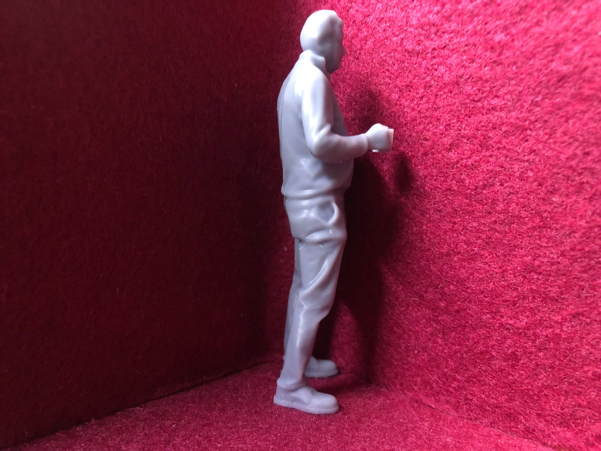 G-Scale driver figure - 3D scan of a real person - D150 (also GN15)