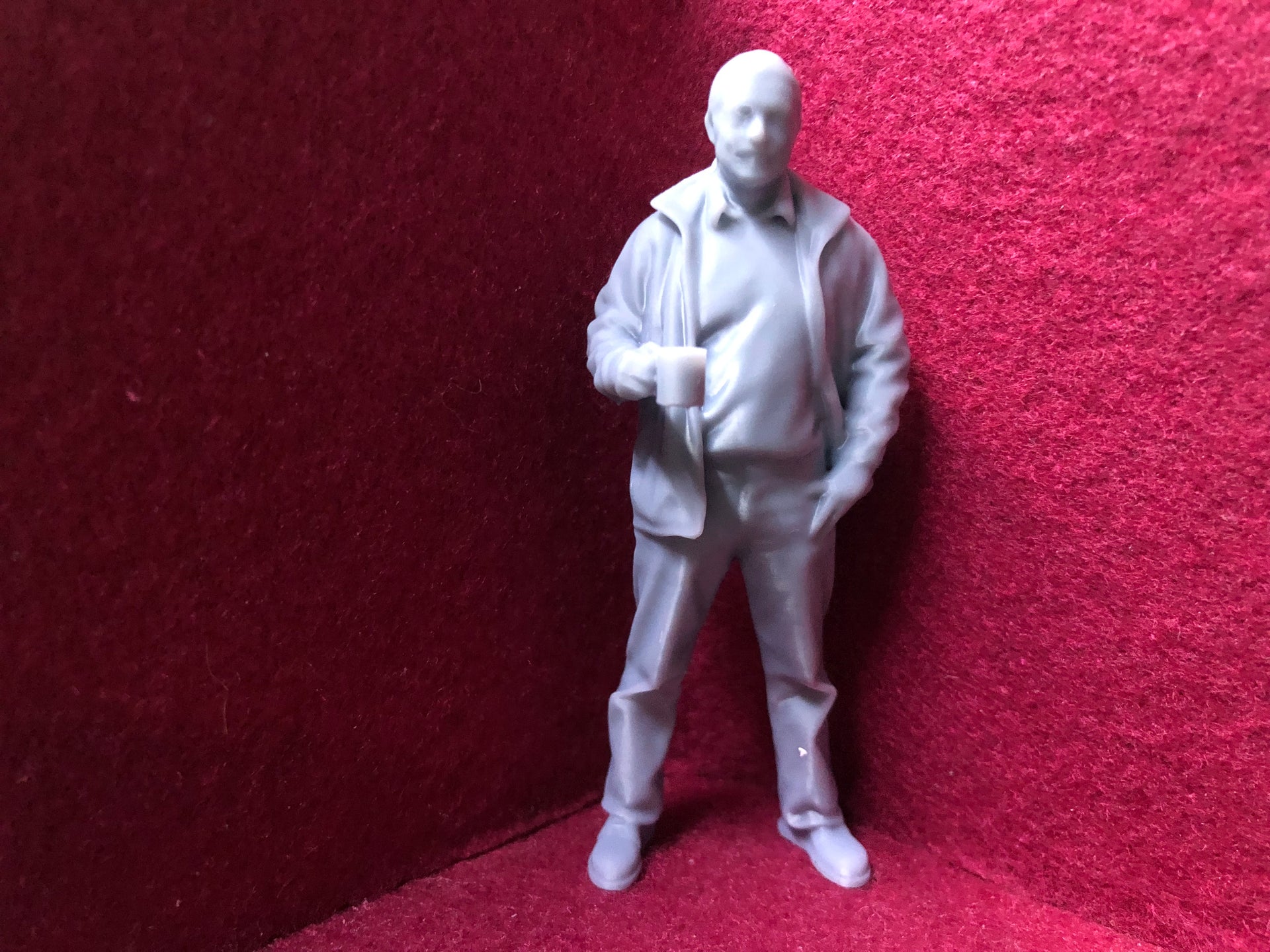 16mm driver figure - 3D scan of a real person - M140 1:19 scale SM32
