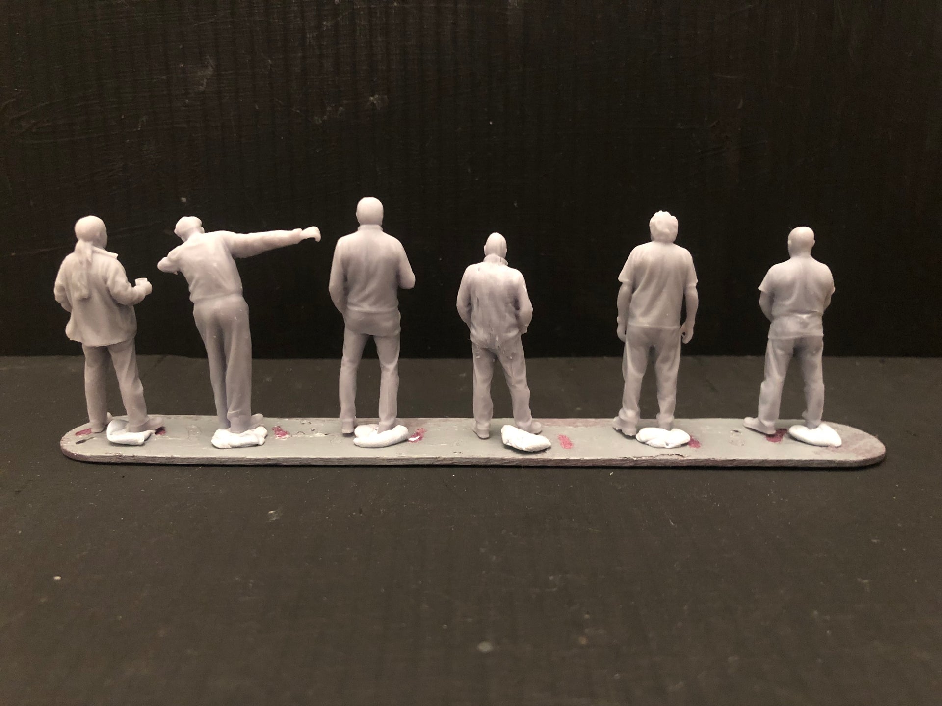Multi-Pack  - 6 figures (Version 7)  in assorted poses -3D scans  - OO9/OO/HO