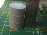 G-scale model scenery -set of cans and drums