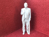 G-Scale figure with walking stick - from 3D scan of a person - MD034 (also GN15)