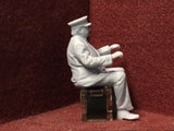 G-Scale seated driver figure - from 3D scan of a person - MD005 (also GN15)