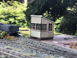 Ground Signal Box Hut with levers and glazing SDR  - OO9/OO/HO