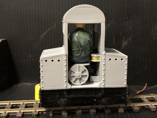 GN15 Scale Kit – Cabbed English Electric "Brush" Quarry Locomotive, Unassembled Plastic/Resin