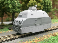 OO9 Type 42 Wickham Armoured train - Vietnam era for a KATO 109 chassis - 009