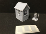 Signal Frame Ground Hut with levers and glazing - OO9/OO/HO