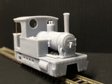 OO9/009 Andrew Barclay Doll Steam Locomotive fits the Kato chassis 11-109