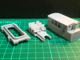 009 OO9 Steam Tram Rail motor Locomotive ,Includes Kato 105 double bogie chassis