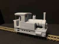 OO9/009 Andrew Barclay Doll Steam Locomotive fits the Kato chassis 11-109