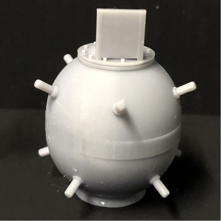 Set of three unpainted O gauge 7mm seaside charity mine models for O16.5 model railway layouts