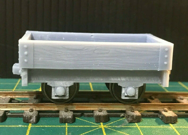 Gn15  Single Plank Wagon Kit  with wheels