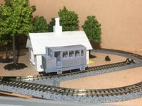 009 OO9 Steam Tram Rail motor Locomotive ,Includes Kato 105 double bogie chassis