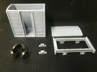 Gn15  Box Van Kit with optional wheelset