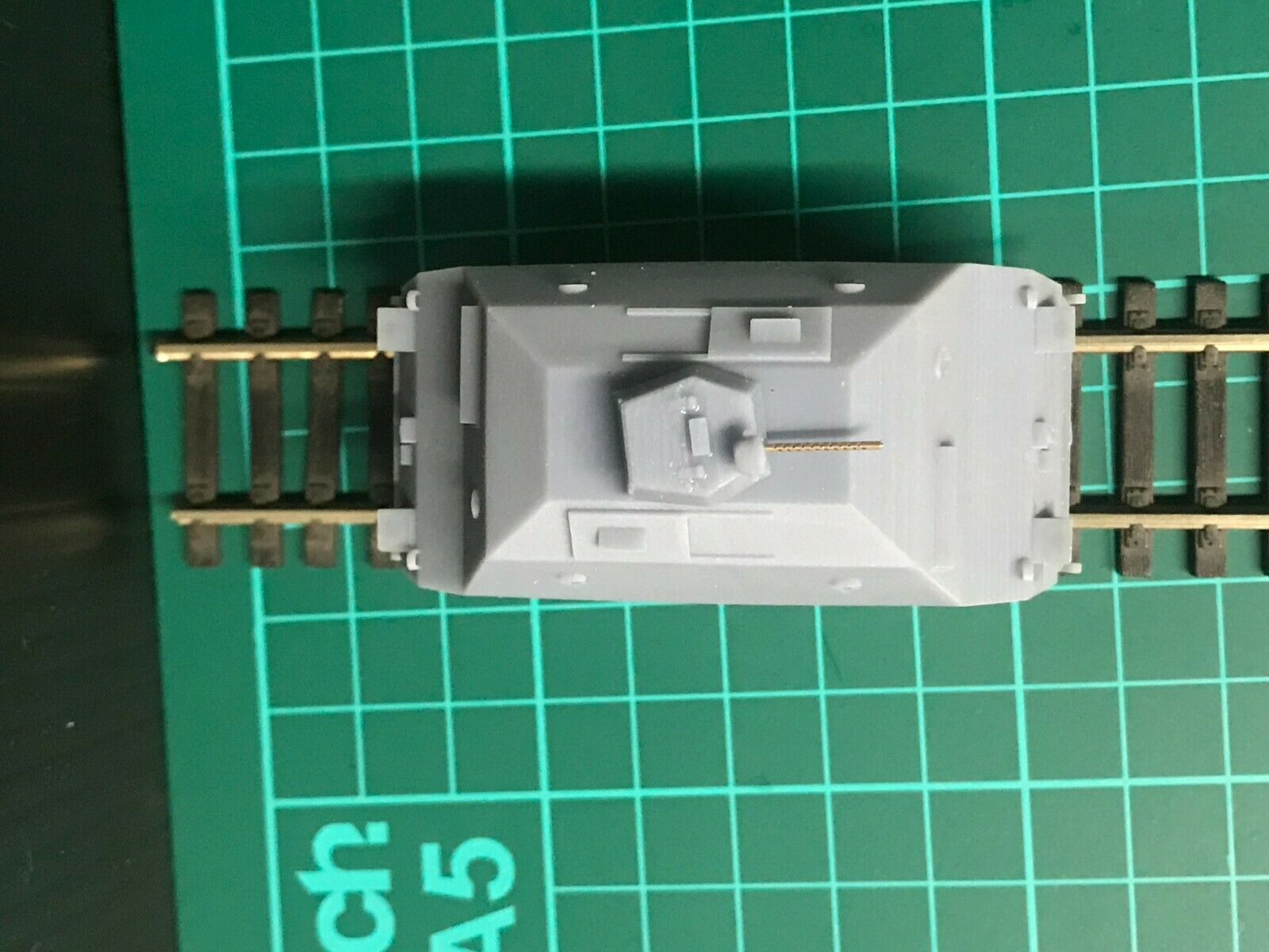 OO gauge Wickham Type 42 armoured train Vietnam era model kit with optional static display configuration