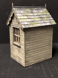 Signal Frame Ground Hut with levers and glazing - 7mm/O-16.5