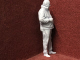 16mm figure standing around - 3D scan of a real person - MD13 1:19 scale & SM32